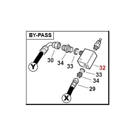 Bypass RMB20 mit Flucom Körper ORIGINAL GIANNI FERRARI 00.41.00.1501 | NewgardenParts.com