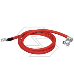 Battery cables with cable lugs for 10 mm diameter screw for FIAT tractor