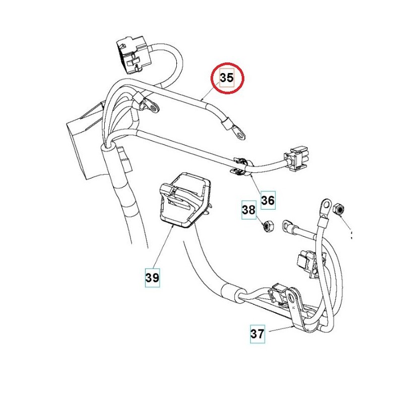 ARNÉS 529360401 ORIGINAL HUSQVARNA