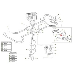 Cablaggio ORIGINALE ACTIVE trivella modelli t152 - tdu 155 021626 | NewgardenParts.com