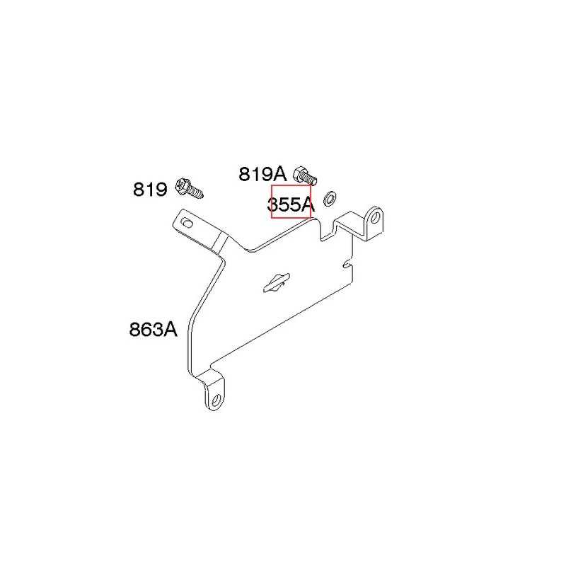 Original BRIGGS & STRATTON lawn mower engine wiring harness 691208