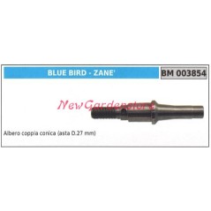 Albero coppia conica BLUEBIRD decespugliatore 003854 | NewgardenParts.com