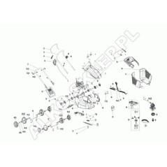 Support de lame ORIGINAL AL-KO 412825 | NewgardenParts.com
