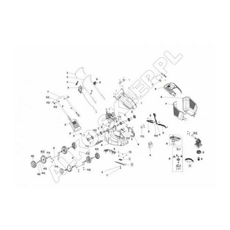 Portacuchillas ORIGINAL AL-KO 412825