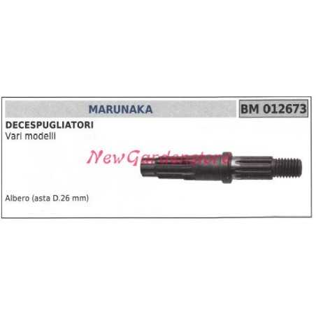 Kegelradwelle MARUNAKA Freischneider verschiedene Modelle 012673 | NewgardenParts.com