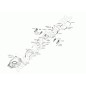 Support de levier gauche 47086201 ORIGINAL AL-KO