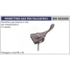 Manettino acceleratore bisenso a vite NEW GARDEN STORE falciatrice 002099 | NewgardenParts.com