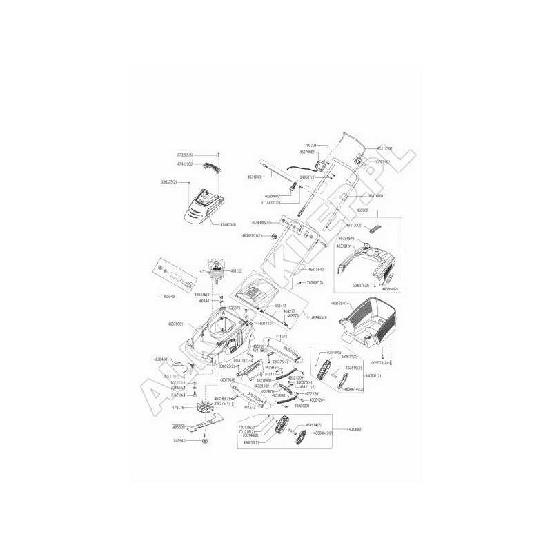 Supporto Leva Interr. 46079401 ORIGINALE AL-KO