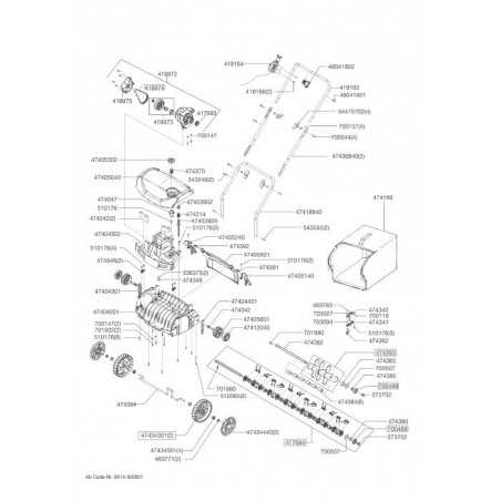 Bearing 6001 2Rs 625 (Alternative- 464452) 700488 ORIGINAL AL-KO | NewgardenParts.com