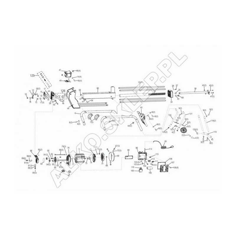 Original AL-KO Khs 463558 Guide Bar