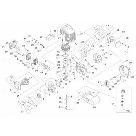 AL-KO ORIGINAL Bc410 411292 Mix Tank | NewgardenParts.com