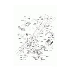 Roue Ø190 mm caoutchoutée (Alternative n° 463802) 440815 ORIGINAL AL-KO