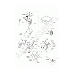 Ventilateur X M.El.800W Alb.D15X25 319243 ORIGINAL AL-KO | NewgardenParts.com