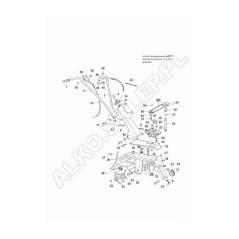 Accélérateur 1030-950 405127 ORIGINAL AL-KO | NewgardenParts.com