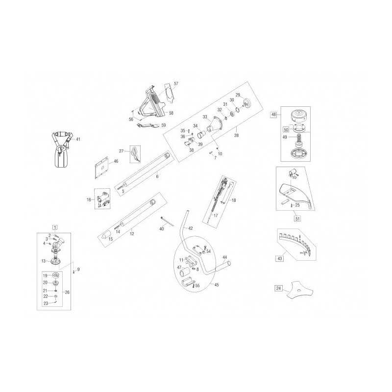 Tige interne Bc330 413485 ORIGINAL AL-KO