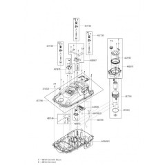 AL-KO Robo Geniii 495070 ORIGINAL Grupo de regulación de corte alternativo | NewgardenParts.com