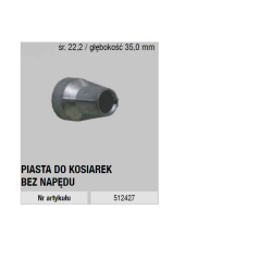 Buje de cuchilla para modelos 384/484 512427 ORIGINAL AL-KO | NewgardenParts.com