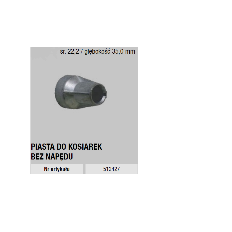 Mozzo Lama Per Mod.384/484 512427 ORIGINALE AL-KO