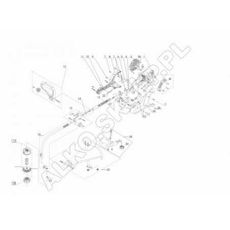 Halbauktion Frs 351 410497 ORIGINAL AL-KO | NewgardenParts.com