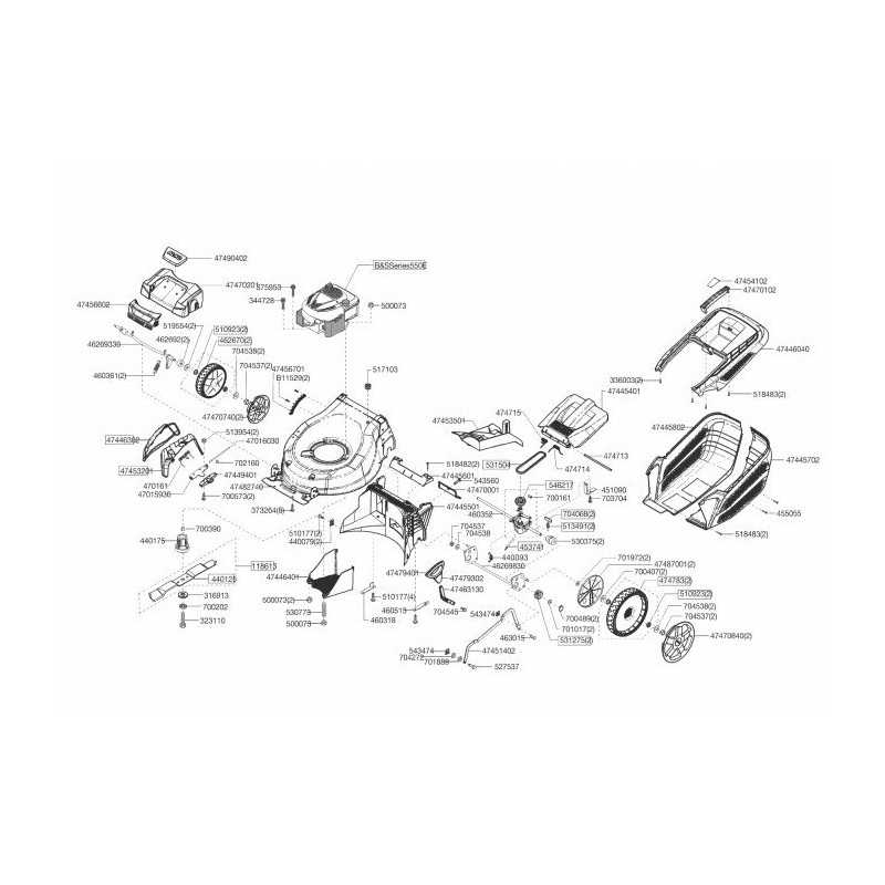 Cavo Semovenza 1350 Sba 4855Sp 455842 ORIGINALE AL-KO