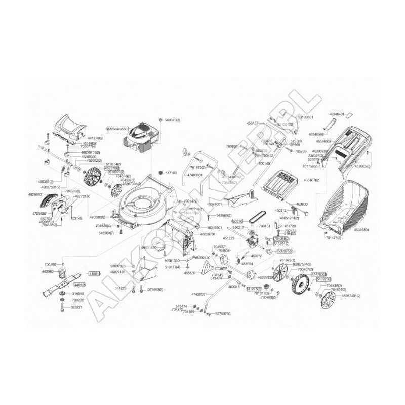 AL-KO Original Selbstfahrendes Kabel Var.Silber 450756