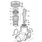 Albero corto portapuleggia doppia TURBO1 ORIGINALE GIANNI FERRARI 01.40.00.2430