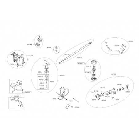Throttle Control Bc 500 417740 ORIGINAL AL-KO | NewgardenParts.com