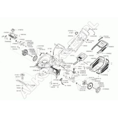 Blade Hub D.22,2 440175 ORIGINAL AL-KO | NewgardenParts.com