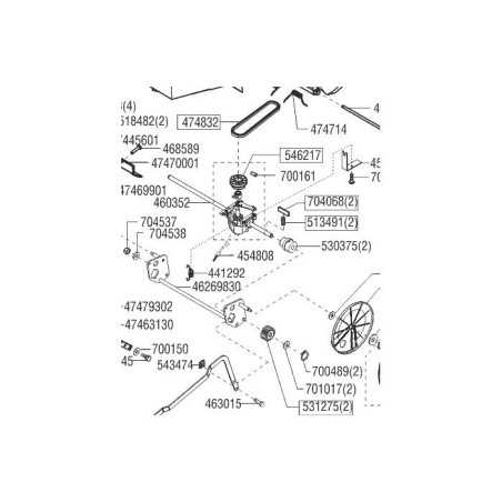 Antrieb cable 1220 Kunstst 454808 ORIGINAL AL-KO | NewgardenParts.com
