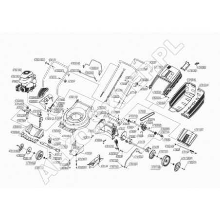 Manija inferior plateada original AL-KO 46038740 | NewgardenParts.com