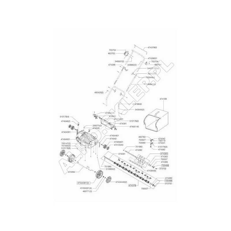 AL-KO ORIGINAL Vle/B 47418840 Griff