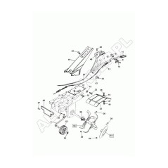 Disco Laterale 405159 ORIGINALE AL-KO | NewgardenParts.com