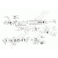 Muslo derecho Khs5200 463587 ORIGINAL AL-KO