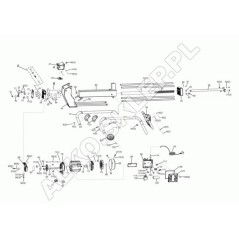 AL-KO 411300 Original Log Splitter Guide 66 cm | NewgardenParts.com