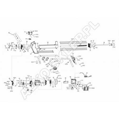 AL-KO 411300 Original Holzspalterführung 66 cm | NewgardenParts.com