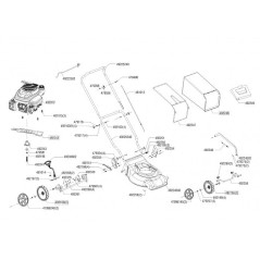 Klinge 42 Tos.Easy 492242 ORIGINAL AL-KO | NewgardenParts.com