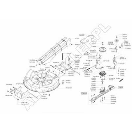 AL-KO 13/85 2002 521129 Original-Hubseil | NewgardenParts.com