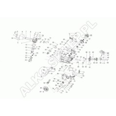 Volant moteur ORIGINAL AL-KO 414445 | NewgardenParts.com