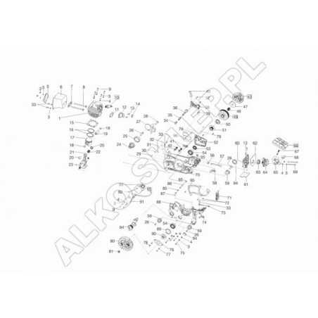 Volant moteur ORIGINAL AL-KO 414445 | NewgardenParts.com