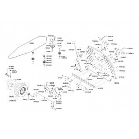 Bras droit 46807030 ORIGINAL AL-KO | NewgardenParts.com