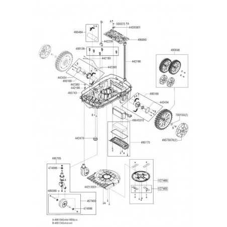 Front Wheel Kit Cpl Of Supp.Robo 495705 ORIGINAL AL-KO | NewgardenParts.com