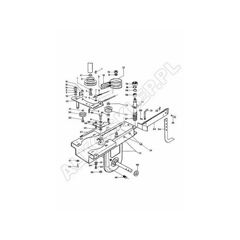 Puleggia Condotta Mh5001 402931 ORIGINALE AL-KO