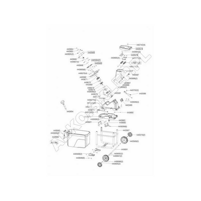 ORIGINAL AL-KO 440588 Biotrimetric Basket Closing Switch