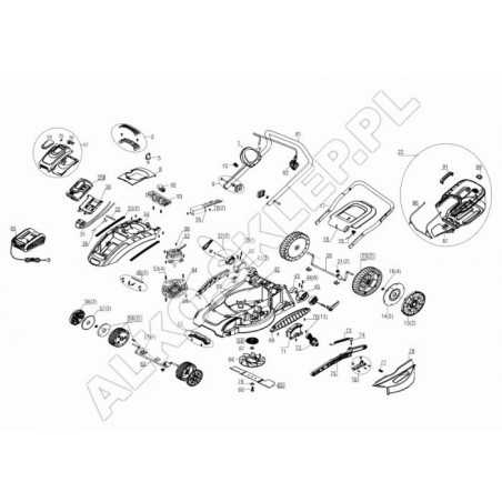 Panier 413834 ORIGINAL AL-KO | NewgardenParts.com