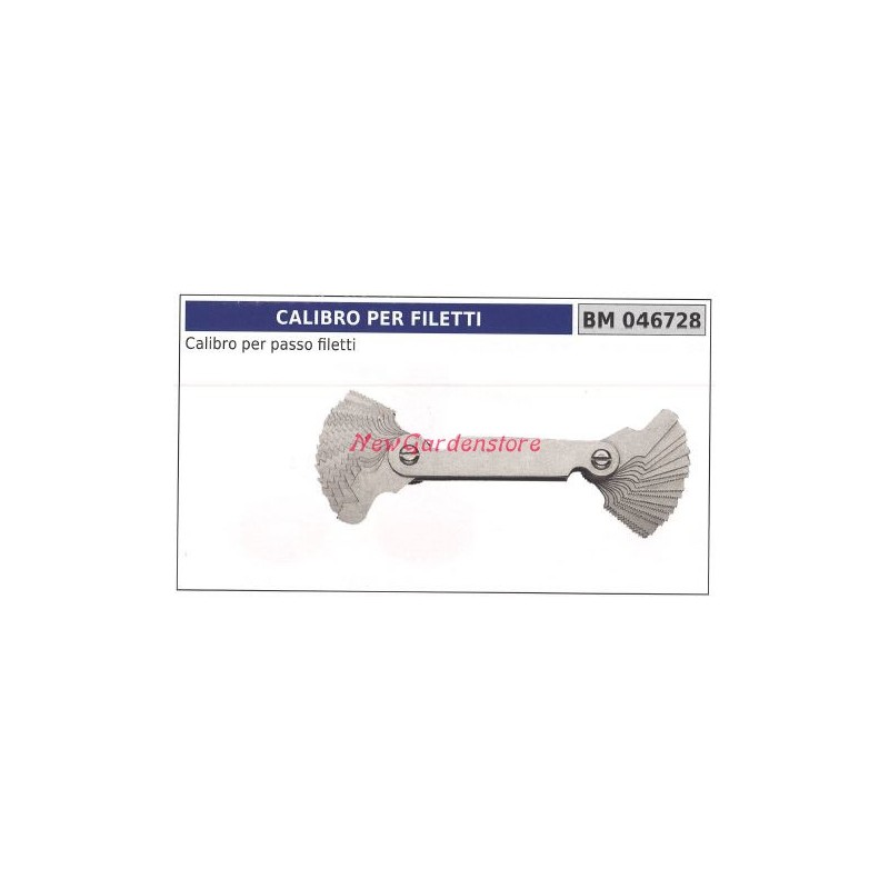 Thread pitch gauge NEW GARDEN STORE 046728