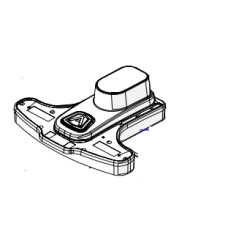 Couvercle frontal pour robot tondeuse AMBROGIO 4.0 BASIC