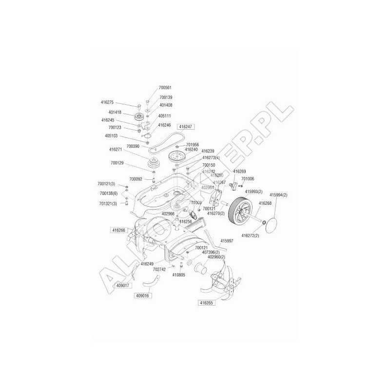 Original AL-KO Mh350 402966 shaft Original AL-KO Mh350 402966 shaft