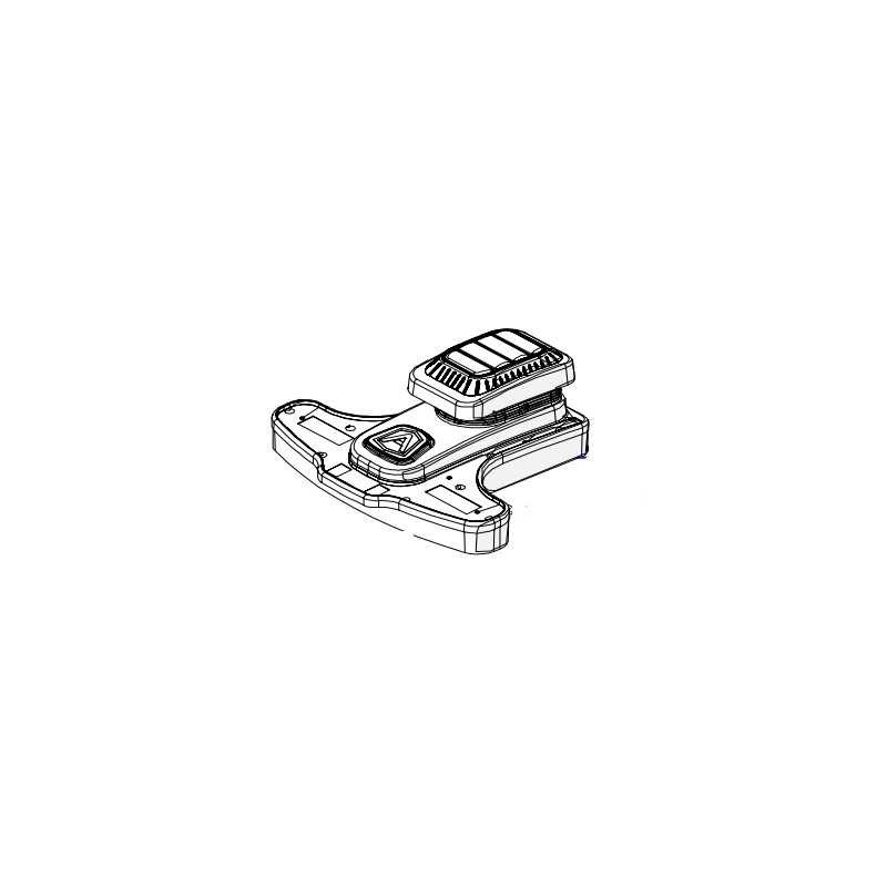 Front cover for lawnmower robot AMBROGIO 4.0 ELITE