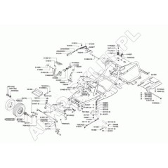 AL-KO ORIGINAL Palanca de regulación de corte 514224 | NewgardenParts.com