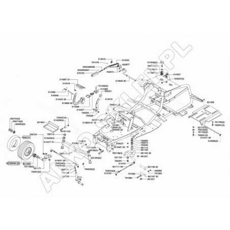 AL-KO ORIGINAL Cutting Reg. Lever 514224 | NewgardenParts.com